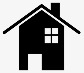 House With One Frontal Window - Clean House Vector, HD Png Download, Transparent PNG