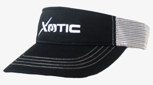 Xotic Visor Black/white White Logo - Baseball Cap, HD Png Download, Transparent PNG