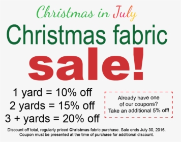 Chirstmas In July Sale Sign - Graphic Design, HD Png Download, Transparent PNG