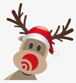 Rudolph Christmas Card, HD Png Download, Transparent PNG