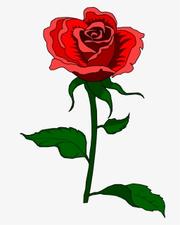 Rose, Vintage, Clip Art, Red, Design, Flower, Retro - Mothers Day Rose, HD Png Download, Transparent PNG