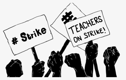 Students On Strike Png, Transparent Png, Transparent PNG