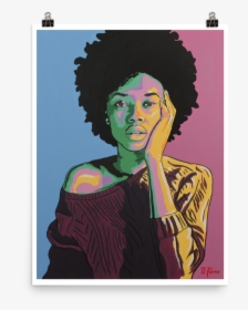 Pop Art Illustration Black Women - Illustration, HD Png Download, Transparent PNG