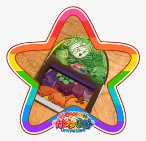 Kawaii Universe Cute Fruits N Veggies Designer Bookbag - Cartoon, HD Png Download, Transparent PNG