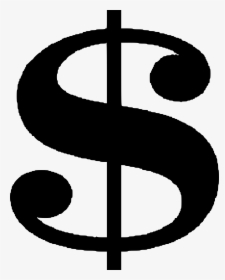 Money 10 Clip Arts - Dollar Sign Clipart Black And White, HD Png Download, Transparent PNG