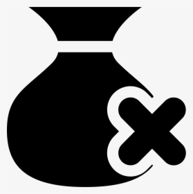 Money Bag Not Include Reverse - Not Money Icon, HD Png Download, Transparent PNG