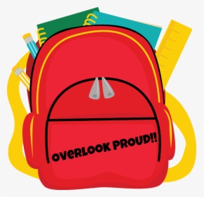 Transparent Book Bag Clipart - School Bag Cartoon Png, Png Download, Transparent PNG