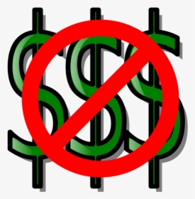 No Money - Money Symbol Clip Art, HD Png Download, Transparent PNG
