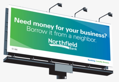 Northfield Bank Commercial Lending - Billboard, HD Png Download, Transparent PNG