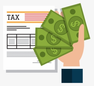 Focus On Client Service - Paying Taxes Clip Art, HD Png Download, Transparent PNG
