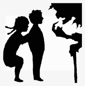 Hansel And Gretel Grimms - Hansel And Gretel Silhouette, HD Png Download, Transparent PNG