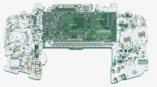 Bare Pcb - Gba Board, HD Png Download, Transparent PNG