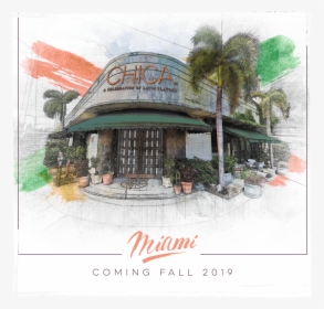 Chica Miami Exterior-render - Chica Miami, HD Png Download, Transparent PNG