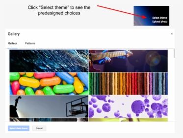 Size Of Google Classroom Cover , Png Download - Google Classroom Theme Headers, Transparent Png, Transparent PNG