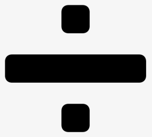Division Symbol Png - Plus Icon Black And White, Transparent Png, Transparent PNG