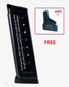 Model 1911 Magazine With The Second Amendment Inscription - Musical Instrument, HD Png Download, Transparent PNG