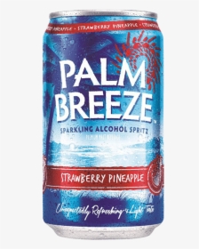 Palm Breeze Strawberry Pineapple - Pineapple Strawberry Alcoholic Drinks, HD Png Download, Transparent PNG