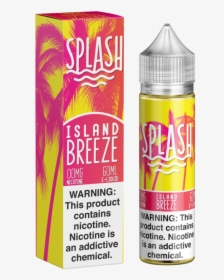 60ml Island Breeze By Splash - Island Breeze Vape Juice, HD Png Download, Transparent PNG