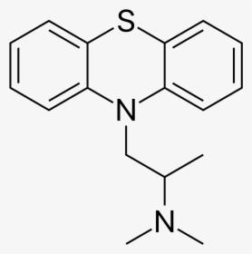 Transparent Promethazine Png - Phenothiazine Chemical Structure, Png Download, Transparent PNG