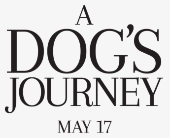 A Dog S Journey - Black-and-white, HD Png Download, Transparent PNG