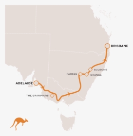 Macdonnell Ranges Map Australia, HD Png Download, Transparent PNG