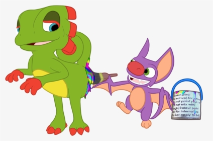 Butt Paint - Yooka Laylee Butt, HD Png Download, Transparent PNG