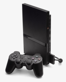 Ps2 Slim Console - Sony Ps2 System Slim, HD Png Download, Transparent PNG