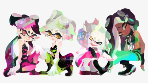 Transparent Version Of The Squid Sisters Off The Hook, HD Png Download, Transparent PNG