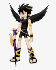 Dark Pit Render - Cartoon, HD Png Download, Transparent PNG