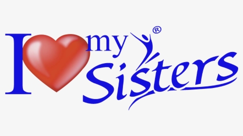 Sisters Sanitary Napkin Logo - Heart, HD Png Download, Transparent PNG