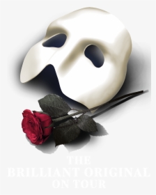 Rose Phantom Of The Opera Mask, HD Png Download, Transparent PNG