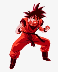 Goku Kaioken Transparent , Png Download - Dragon Ball Z Goku Kaioken Png, Png Download, Transparent PNG