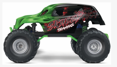 Radio-controlled Car Traxxas Skully Monster Truck - Traxxas Stampede 2wd Skully, HD Png Download, Transparent PNG