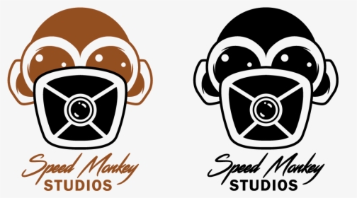 Logo Design By Moody Toons For Speed Monkey Studios - Cartoon, HD Png Download, Transparent PNG