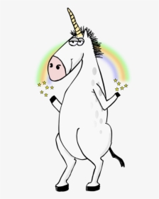 Cartoon Unicorn Standing Up, HD Png Download, Transparent PNG