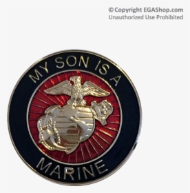 Eagle Globe And Anchor Lapel Pin, HD Png Download, Transparent PNG