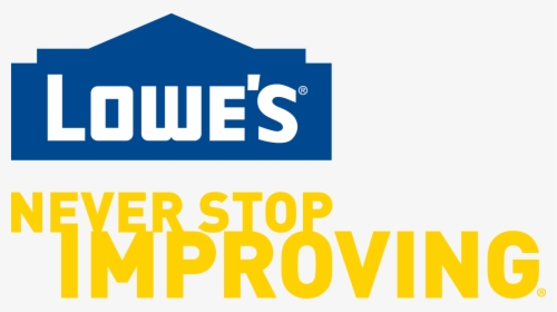 Lowe's Never Stop Improving Logo, HD Png Download, Transparent PNG