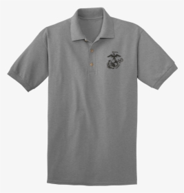 Solid Ega Embroidered Polo - Shirt, HD Png Download, Transparent PNG