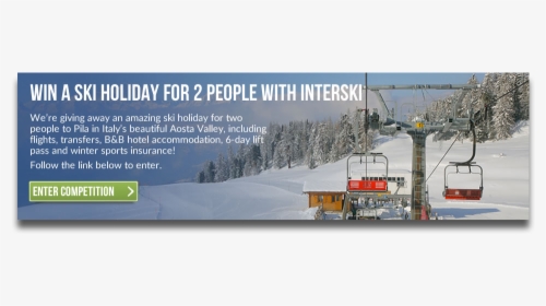 Win A Ski Holiday For 2 People - Snow, HD Png Download, Transparent PNG
