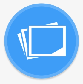 Ui System Apps By Blackvariant - Gallery Icon Png Blue, Transparent Png, Transparent PNG