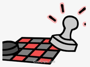 checkers game clipart