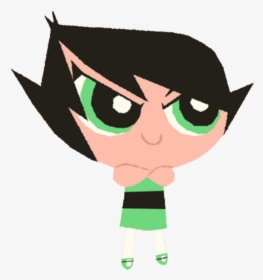 A Crossover Fanfic Roleplay - Powerpuff Girls Buttercup 2014, HD Png Download, Transparent PNG