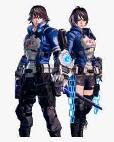 Astral Chain Female Protagonist, HD Png Download, Transparent PNG