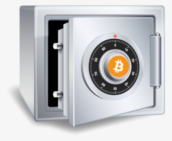 Transparent Bit Coin Png - Bitcoin Safe Png, Png Download, Transparent PNG