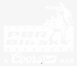 Pbr White Logo - Pbr Big Sky Kansas City, HD Png Download, Transparent PNG