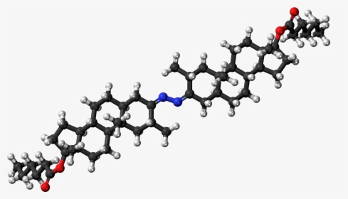 Bolazine Caproate Molecule Ball - Apigenin Structure, HD Png Download, Transparent PNG