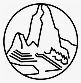 Machu Picchu Line Drawing, HD Png Download, Transparent PNG