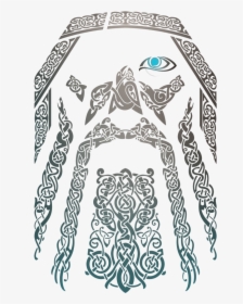 Odin Vikings Tshirt Png, Transparent Png, Transparent PNG
