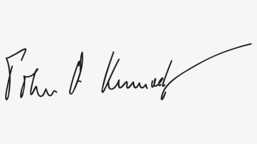 John F Kennedy Signature, HD Png Download, Transparent PNG