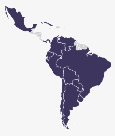 Latin American Integration Association - South America Map Grey, HD Png Download, Transparent PNG